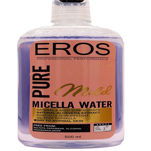 ميسلار واتر مناسب پوست های خشک تا نرمال ايروس - EROS 500ML